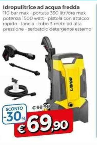 Famila Idropulitrice ad acqua fredda offerta