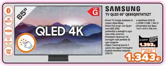 Expert Di Lella Samsung TV QLED 65" QE65Q95TATXZT offerta