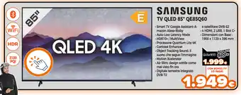 Expert Di Lella Samsung TV QLED 85" QE85Q60 offerta