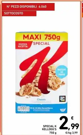 Spazio Conad Special k kellogg's 750 g offerta