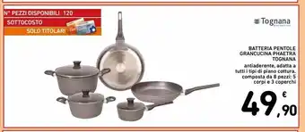 Spazio Conad Batteria di pentole grancucina phaetra tognana offerta