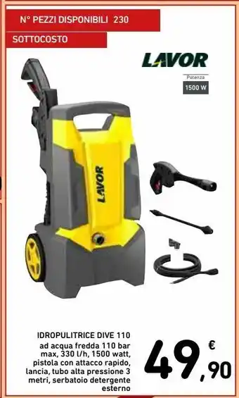 Spazio Conad Idropulitrici dive 110 offerta