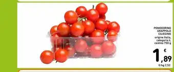 Pomodoro a grappolo ciliegino 750g