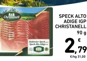 Spazio Conad Speck alto adige igp christanell 90 g offerta