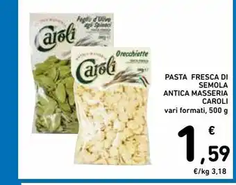 Spazio Conad Pasta fresca all'uovo de carlonis vari tipi 250g offerta