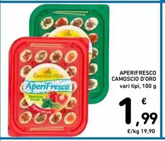 Spazio Conad Aperifresco camoscio d'oro vari tipi 100g offerta