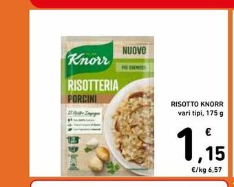 Spazio Conad Risotto knorr vari tipi 175g offerta