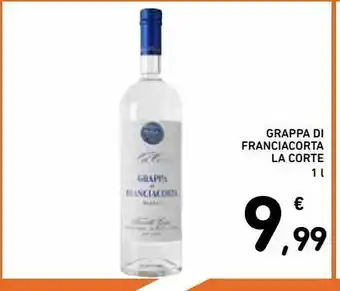 Spazio Conad Grappa franciacorta la corte 1 l offerta