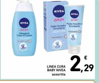 Linea cura baby nivea assortita