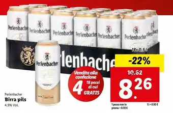 Lidl Birra pils offerta