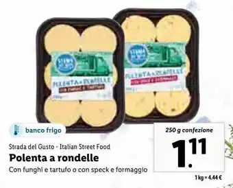 Lidl Polenta a rondelle 250g offerta