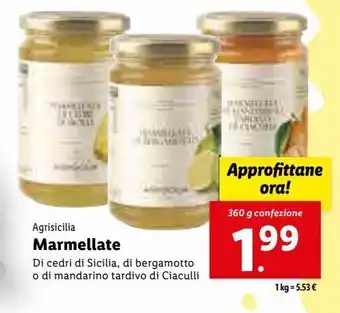 Lidl Marmellatae 360g offerta