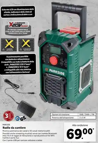 Radio da cantiere