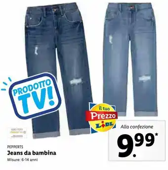 Jeans da bambina