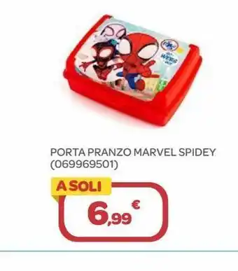 Porta pranzo marvel spidey