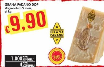 Bennet Grana padano dop offerta