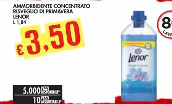 Bennet Ammorbidente concentrato risveglio di primavera lenor offerta