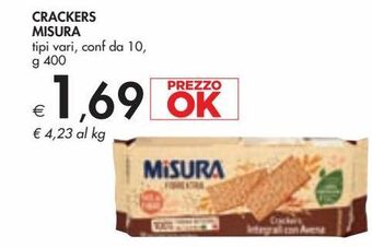 Bennet Crackers misura offerta