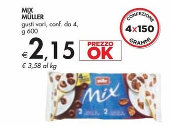 Bennet Mix muller offerta