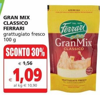 Il Gigante Gran mix classico ferrari grattugiato fresco offerta
