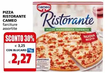 Il Gigante Pizza ristorante cameo farciture assortite offerta