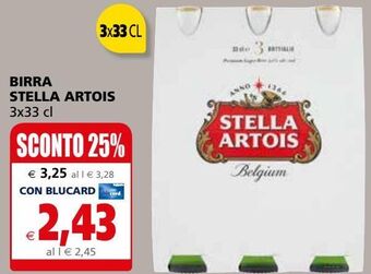 Birra stella artois