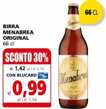 Il Gigante Birra menabrea original offerta