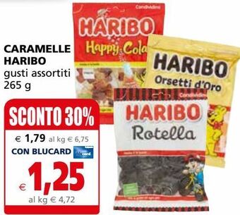 Il Gigante Caramelle haribo gusti assortiti offerta