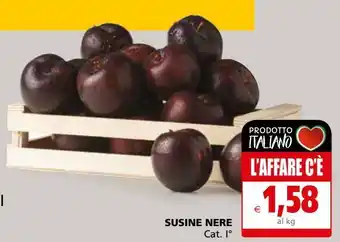 Il Gigante Susine nere cat. 1º offerta