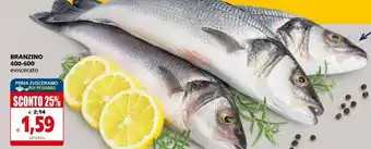 Il Gigante Branzino 400-600 eviscerato offerta