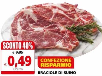 Il Gigante Braciole di suino offerta