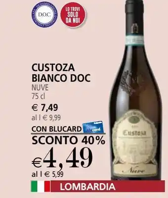 Custoza bianco doc nuve 75 cl