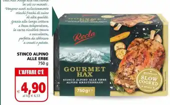 Il Gigante Stinco alpino alle erbe 750 g offerta