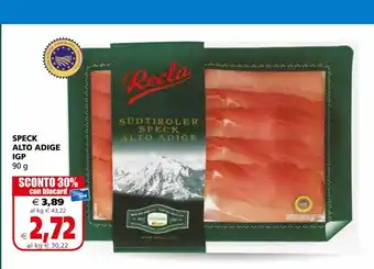 Il Gigante Speck alto adige igp 90 g offerta