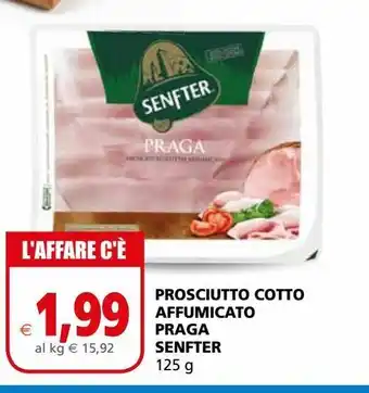 Il Gigante Prosciutto cotto affumicato praga senfter 125 g offerta