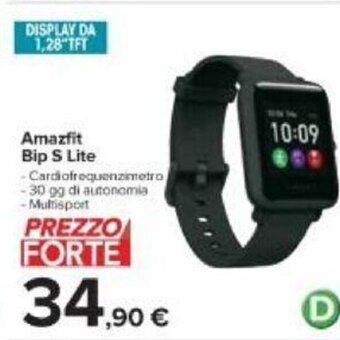 Carrefour Amazfit Bip S Lite offerta