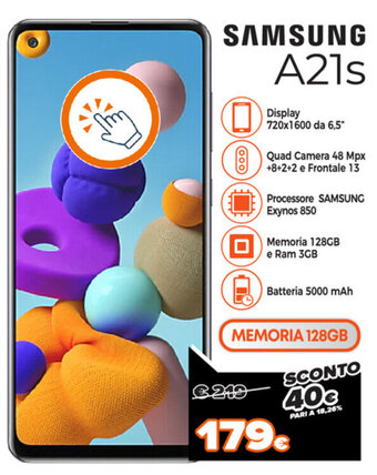 Expert Di Lella Samsung A21s offerta