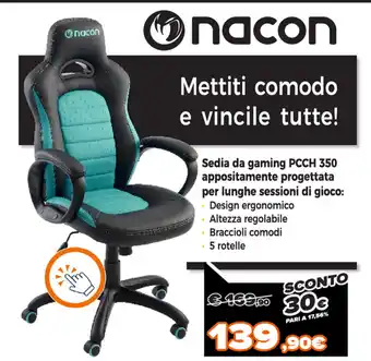 Nacon Sedia da gaming PCCH 350