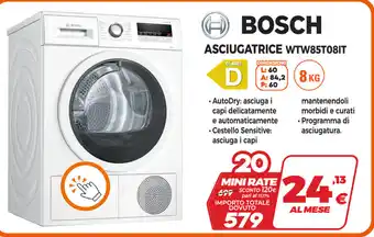 Bosch Asciugatrice WTW85T08IT