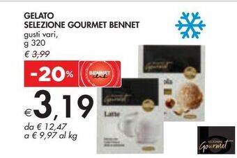 Bennet Gelato selezione gourmet bennet offerta