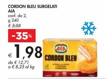 Bennet Cordon bleu surgelati aia offerta