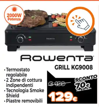 Expert Di Lella Rowenta Grill KG9008 offerta