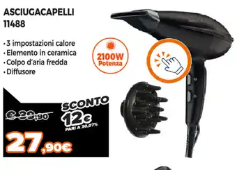 Imetec ASCIUGACAPELLI 11488