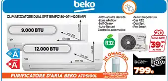 Expert Di Lella Beko Climatizzatore Dual Spit BIMPO180+091+120BIMPI offerta