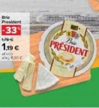 Carrefour Brie President offerta