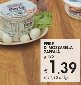 Bennet Perle di mozzarella zappalà offerta