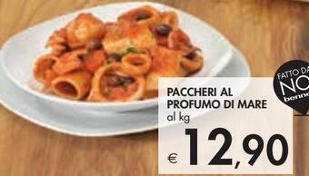 Bennet Paccheri al profumo di mare offerta