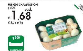 Bennet Funghi champignon offerta