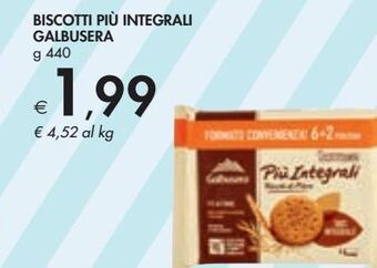 Bennet Biscotti più integrali galbusera offerta