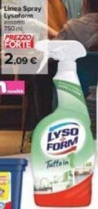 Carrefour LysoForm Linea Spray Assortiti 750 ml offerta